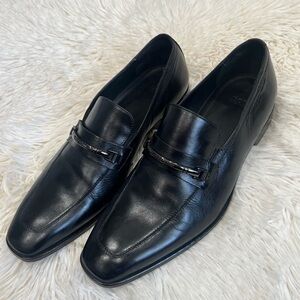 Hugo‎ Boss men leather loafers size 8.5